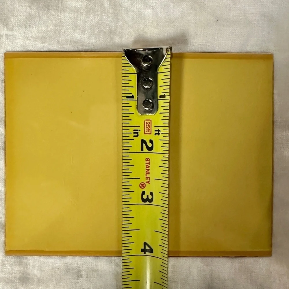 Yellow Picture Frame Sleeve Magnet for Refrigerator